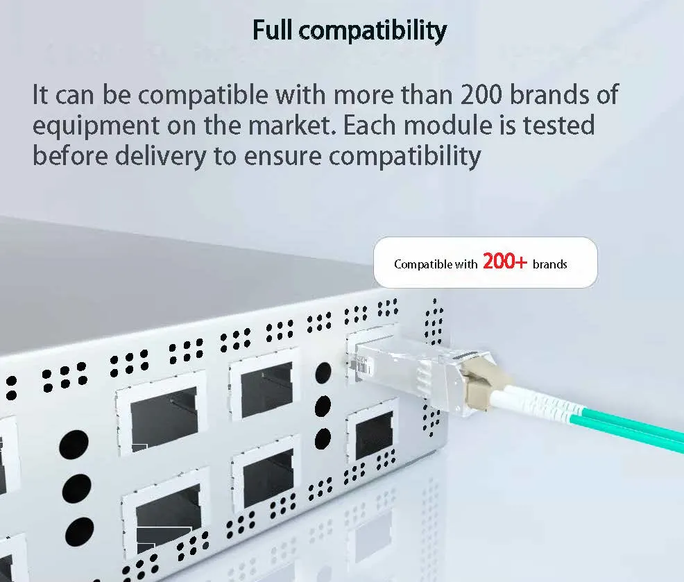 10g SFP+ Sr Module 300m Optical Transceiver Gpp-85192-Src