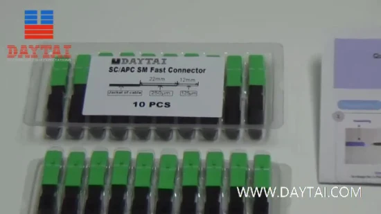 Connessione veloce in fibra ottica FTTH Sc/APC
