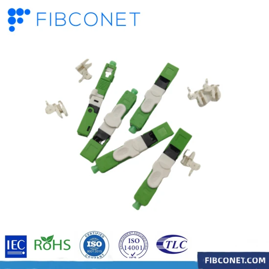 Connettore veloce per fibra ottica/ottico da campo FTTH Sc/APC Sc
