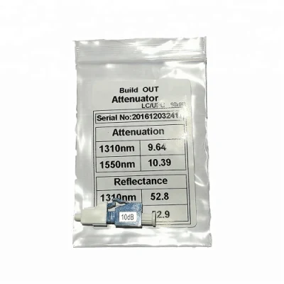 Attenuatore in fibra ottica fornitore cinese 10dB con connettore LC, attenuatore ottico variabile